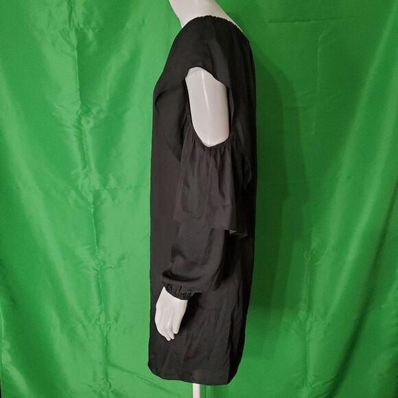 NWT Mika & Gali Black Cold Shoulder Dress - Picture 4 of 6